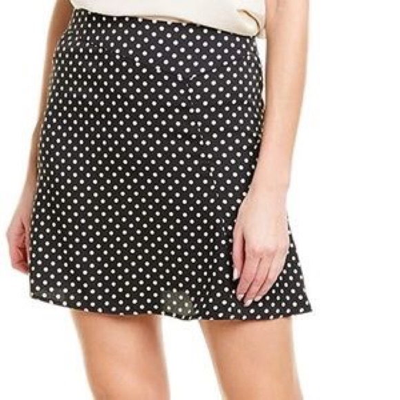 BcBGMaxazria Polka Dot Mini Skirt New with Tags - Picture 16 of 16